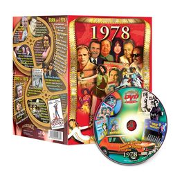 40th Birthday or 40th Anniversary DVD for 1978