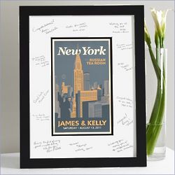 New York City Wedding Signature Art Print