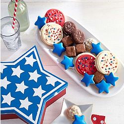 Cookies and Treats in Star Gift Box