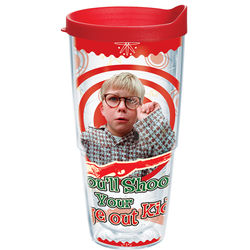 A Christmas Story You'll Shoot Your Eye Out Kid Tumbler