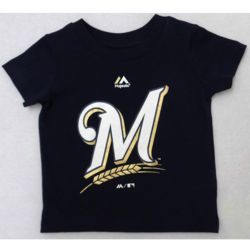 Toddler's Toddler Brewers T-Shirt in Navy
