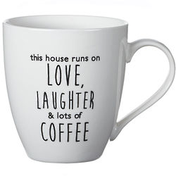 This House Runs On Love Laughter & Lots of Coffee Mug