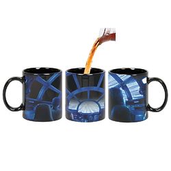 Star Wars Rey and Chewie Millennium Hyperspace Coffee Mug