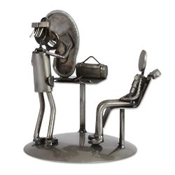 Doctor's Office Upcycled Auto Parts Sculpture