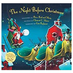 The Night Before Christmas Hardcover Book with CD