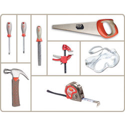 Red Tool Box 8-Piece Tool Set
