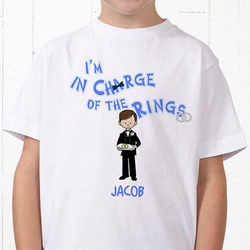 Our Ring Bearer Personalized Character T-Shirt
