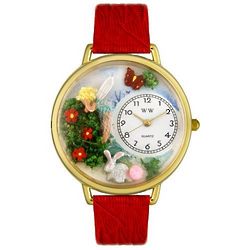 Garden Fairy Watch with Handmade Miniatures