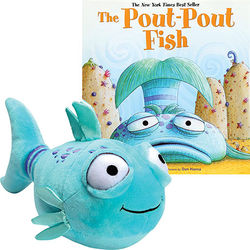 Pout Pout Fish Book and Large Plush Toy Gift Set