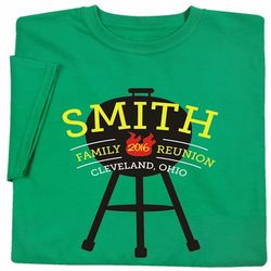 Personalized Family Reunion BBQ T-Shirt