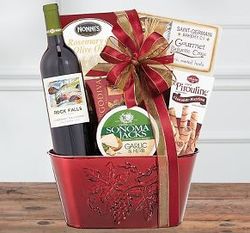 Rock Falls Vineyards Cabernet Gift Basket