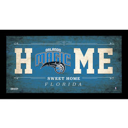Orlando Magic NBA Home Sweet Home Sign