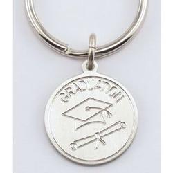 Engraved Graduation Pewter Key Chain