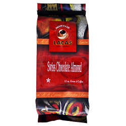 Lacas Swiss Chocolate Almond Ground Coffee