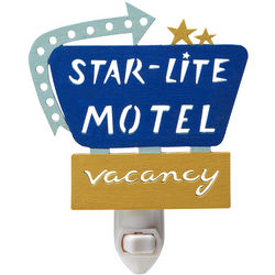 Retro Starlite Motel Nightlight