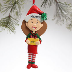 Mom Character Personalized Christmas Ornament