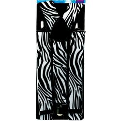 80s Zebra Striped Suspenders