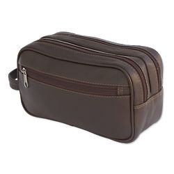 Sophisticated Style Leather Travel Bag in Espresso
