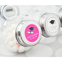 Hats Off to You Graduation Candy Jars
