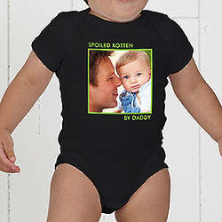 Baby's Custom Photo Cotton Bodysuit