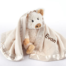 Pig in a Blanket Personalized Two-Piece Gift Set