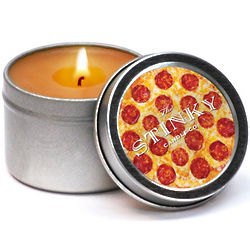 Pizza Scented Candle