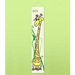 Growing Giraffe Children's Personalized Height Chart