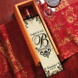 Personalized Decorative Wine Box