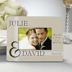 To Love You Personalized Mini Frame Wedding Favors
