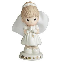 Personalized Precious Moments Communion Girl Figurine