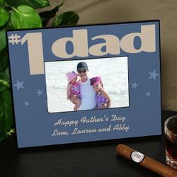 Personalized Number One Parent Printed Picture Frame