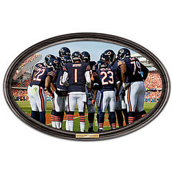 Going the Distance Chicago Bears Personalized Wall Decor