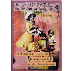 Mothers Quote Canvas Art Print