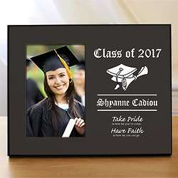 Graduate's Personalized Have Faith Picture Frame