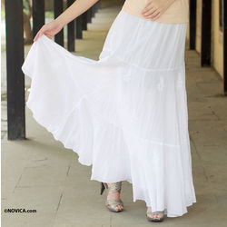 Lucknow Princess Cotton Skirt