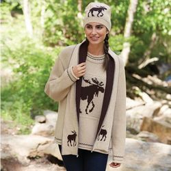Moose Cotton Blend Sweater