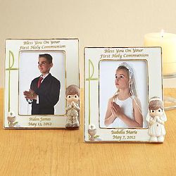 Personalized Precious Moments First Holy Communion Frame