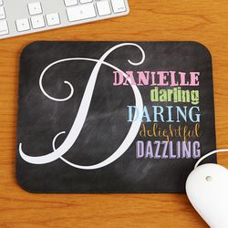 Personalized All About Her Mouse Pad