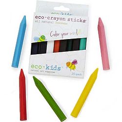 Eco Crayon Sticks Box of 20