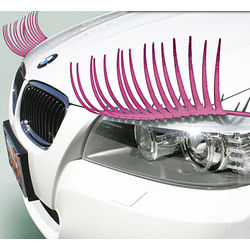 Pink Car Lashes