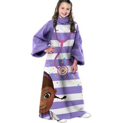 Doc McStuffins Time for a Check Up Youth Sleeved Throw Blanket