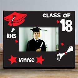 Graduate's Personalized Class of Printed Frame