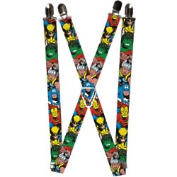 Kids Elastic Clip-End Marvel Avengers Suspenders