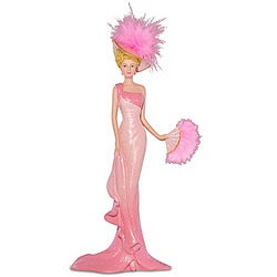 Laine Gordon Breast Cancer Awareness Support Lady Figurine