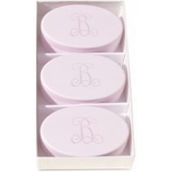 Personalized Spa Soaps in Lavender