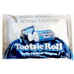 Vanilla Tootsie Roll Midgee Candies