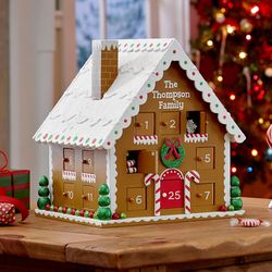 Personalized Gingerbread House Advent Calendar