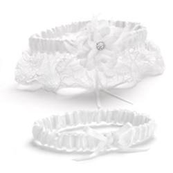 Layers of Lace Toss and Keep Garter Set