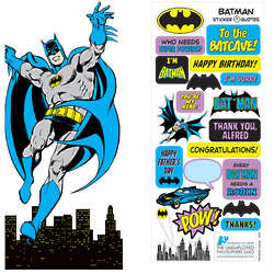 Batman Diy Sticker Card
