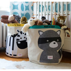 Personalized 3 Sprouts Toy Storage Bin